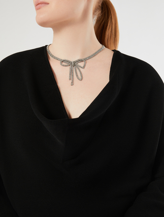 Viscose sweater - BLACK - Marina Rinaldi - 5