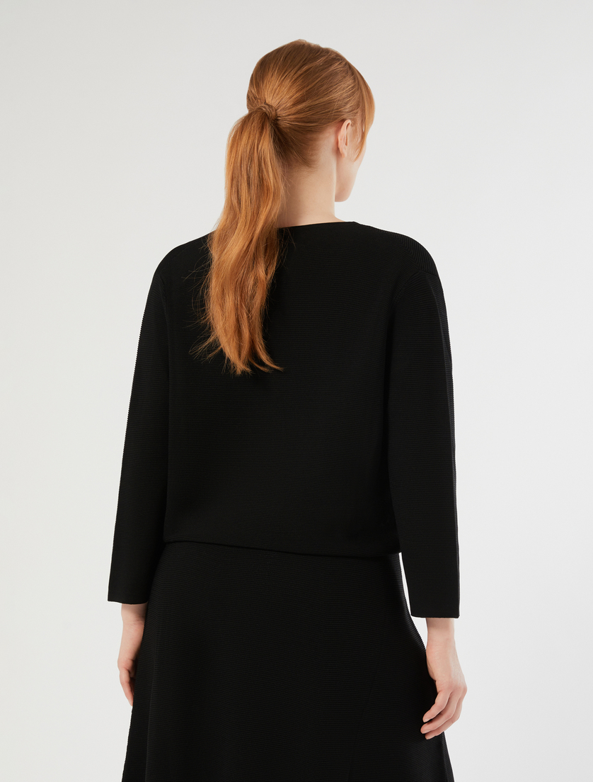 Viscose sweater - BLACK - Marina Rinaldi - 4