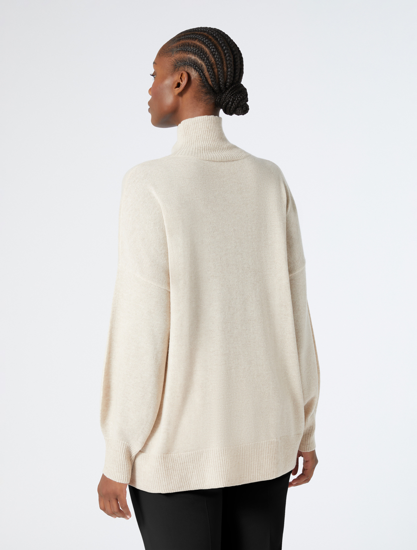 Cashmere jumper - BEIGE - Marina Rinaldi - 4