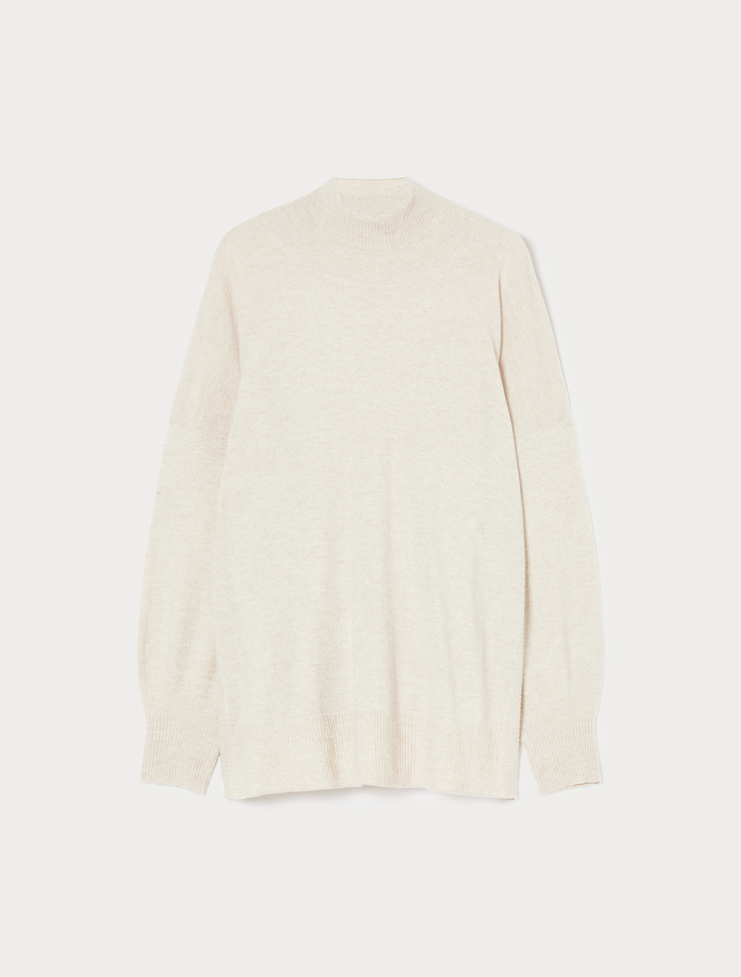 Cashmere jumper - BEIGE - Marina Rinaldi
