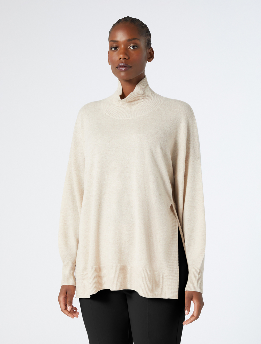 Cashmere jumper - BEIGE - Marina Rinaldi - 3