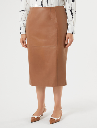 Nappa leather skirt - SIENA