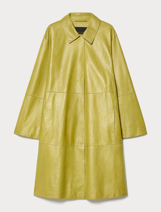 Nappa leather duster coat - Marina Rinaldi