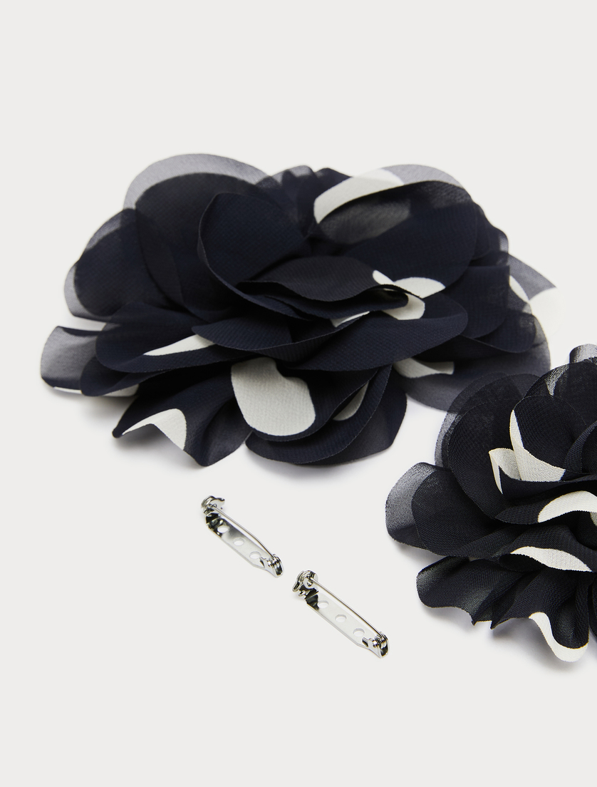 Georgette tubular belt - ULTRAMARINE - Marina Rinaldi - 3