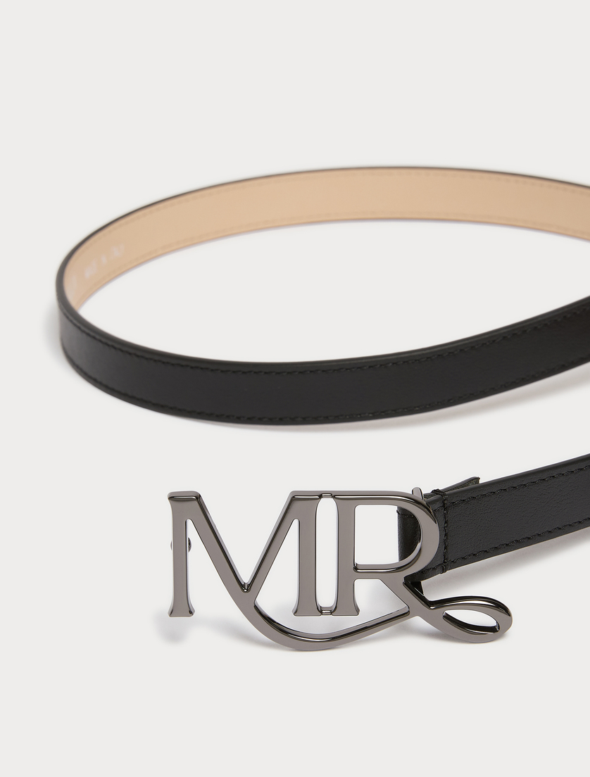 Leather belt - BLACK - Marina Rinaldi - 2