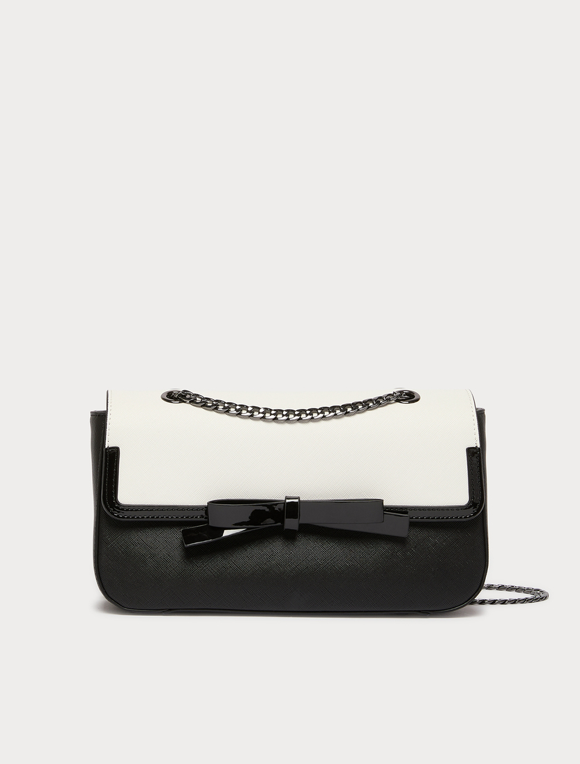 Tasche mit Schleife - SCHWARZ - Marina Rinaldi