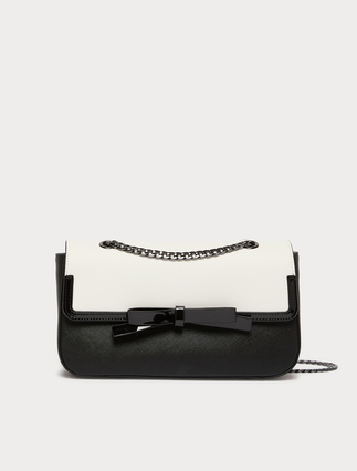 Bow-detail bag - BLACK
