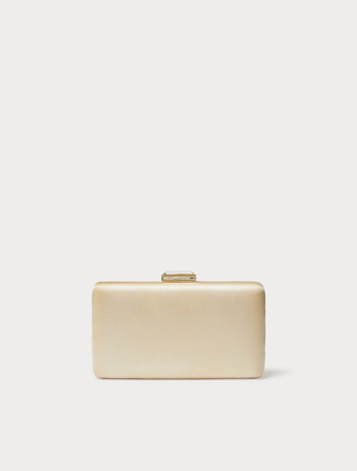 Satin clutch bag - Marina Rinaldi
