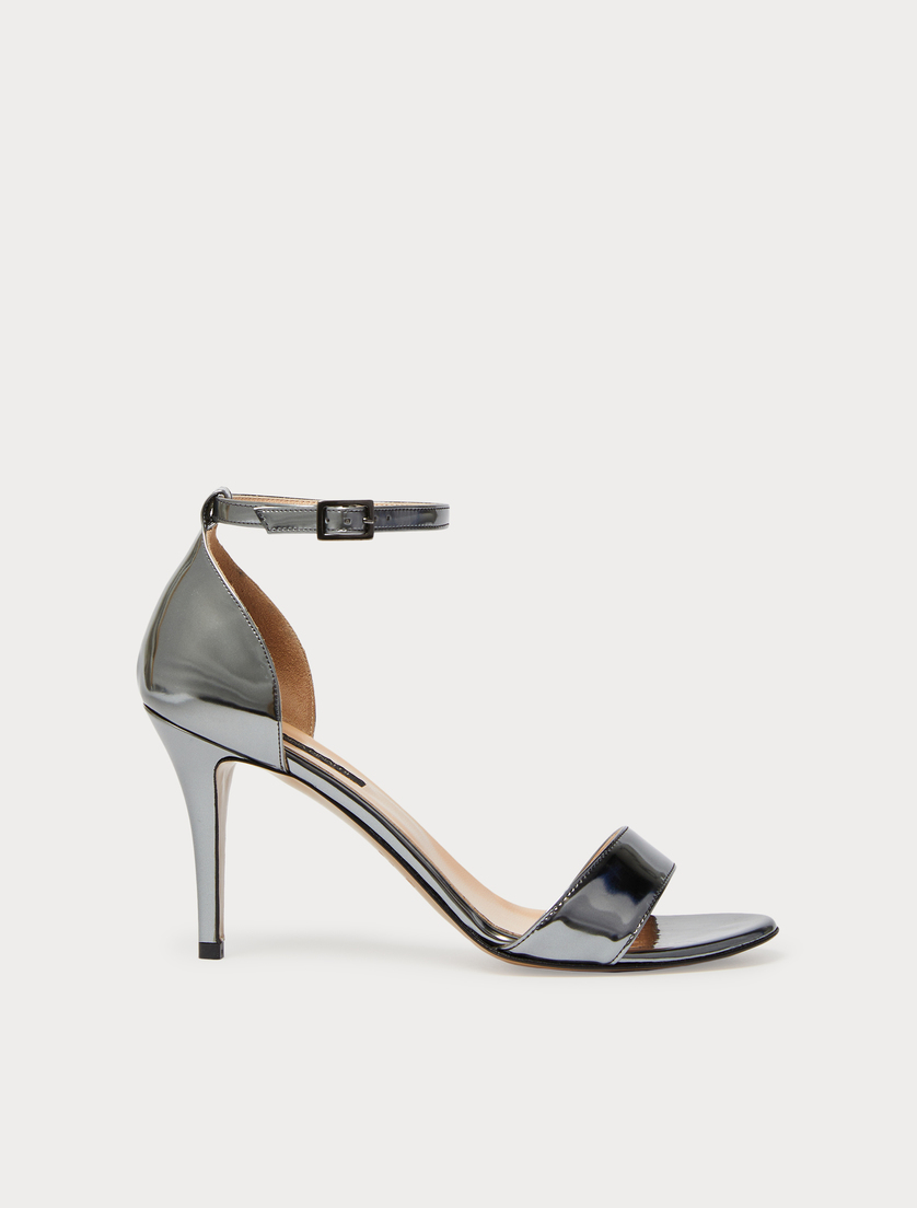 Mirror-look sandals - MEDIUM GREY - Marina Rinaldi