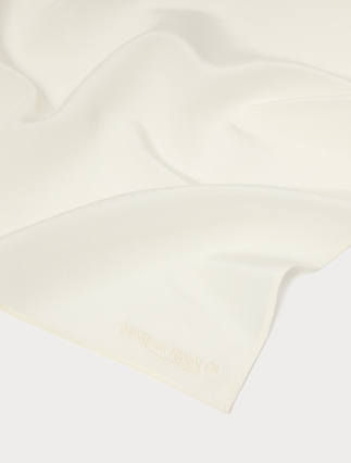 Silk crepe de chine stole - Marina Rinaldi