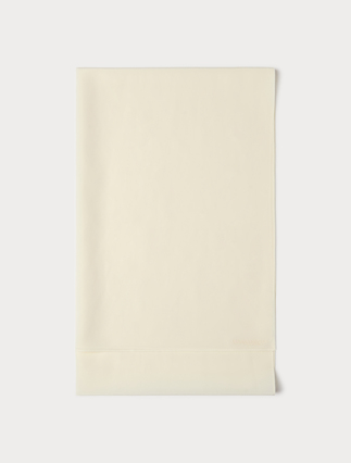 Stola in crêpe de Chine di seta - BIANCO AVORIO