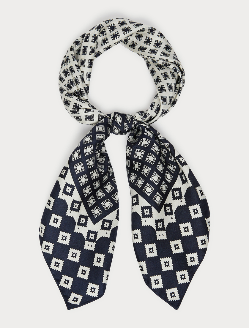 Tuch aus Seidentwill - ULTRAMARINE - Marina Rinaldi - 3