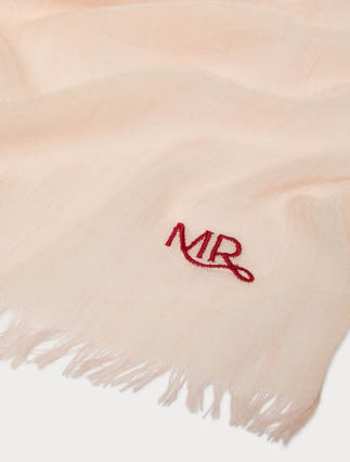 Cotton and linen stole - Marina Rinaldi