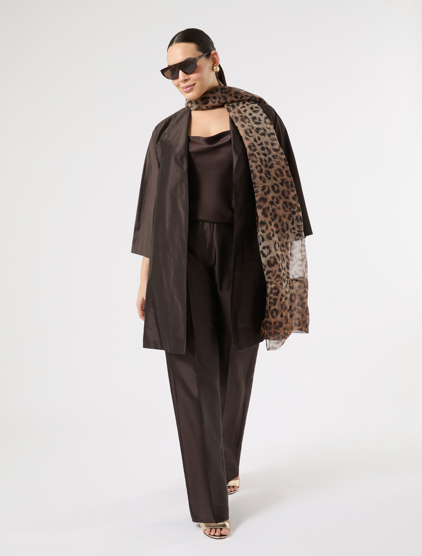 Silk organza stole - Marina Rinaldi