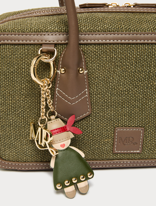 Branded keyring charm - Marina Rinaldi