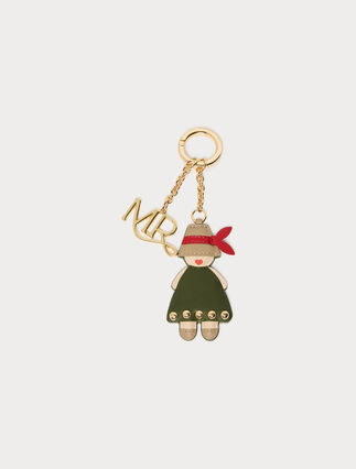 Branded keyring charm - Marina Rinaldi
