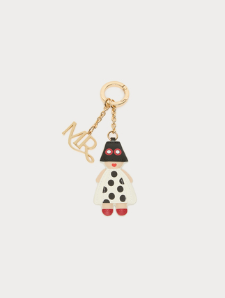 Branded keyring charm - Marina Rinaldi