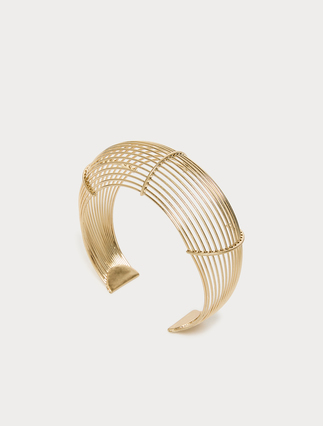 Metal and resin bracelet set - GOLD - Marina Rinaldi - 3