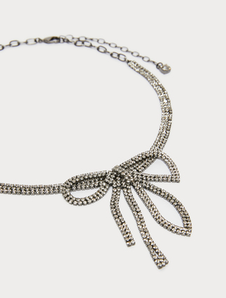 Bow necklace, brooch and earrings - Marina Rinaldi