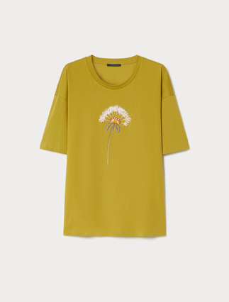 Printed jersey T-shirt - Marina Rinaldi