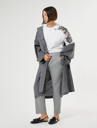 Jersey print T-shirt - Marina Rinaldi