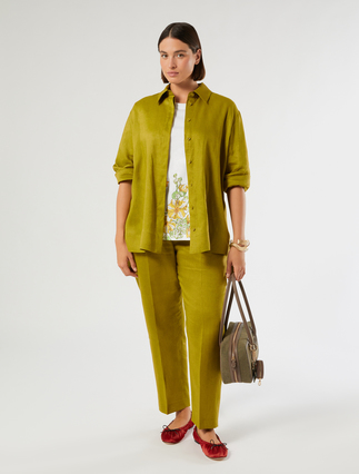 Jersey print T-shirt - Marina Rinaldi