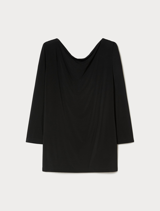 Crepe jersey T-shirt - Marina Rinaldi
