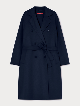 Double-faced wool-blend coat - Marina Rinaldi