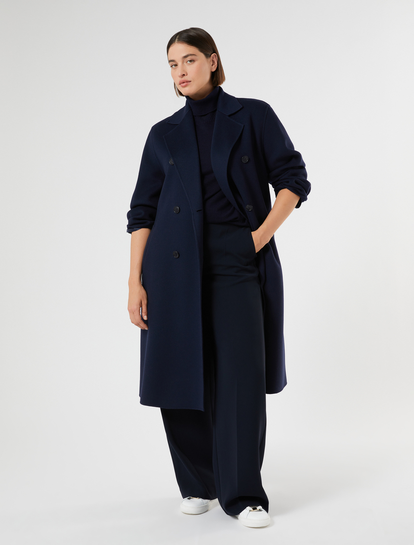 Double-faced wool-blend coat - Marina Rinaldi
