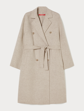 Double-faced wool-blend coat - Marina Rinaldi