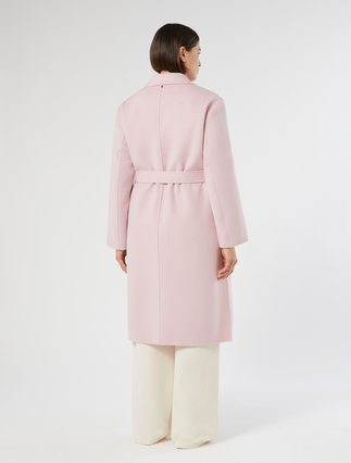 Double-faced wool-blend coat - PINK - Marina Rinaldi - 4