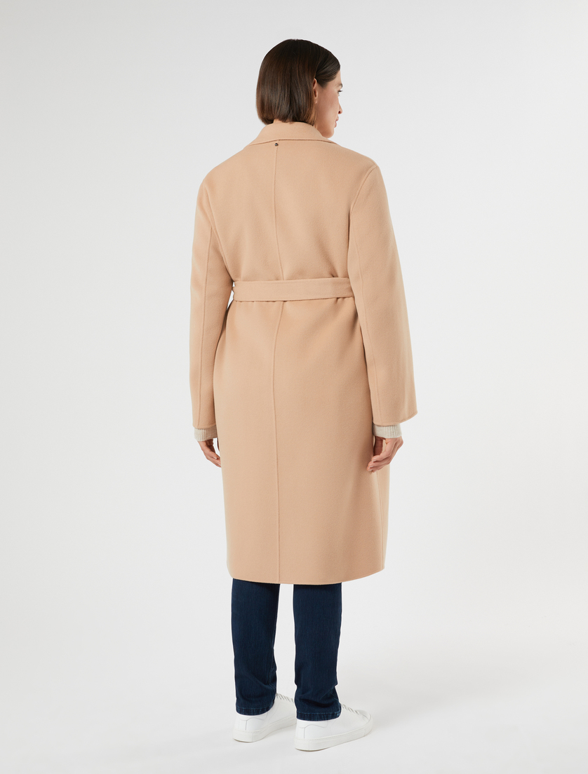 Double-faced wool-blend coat - POWDER - Marina Rinaldi - 4