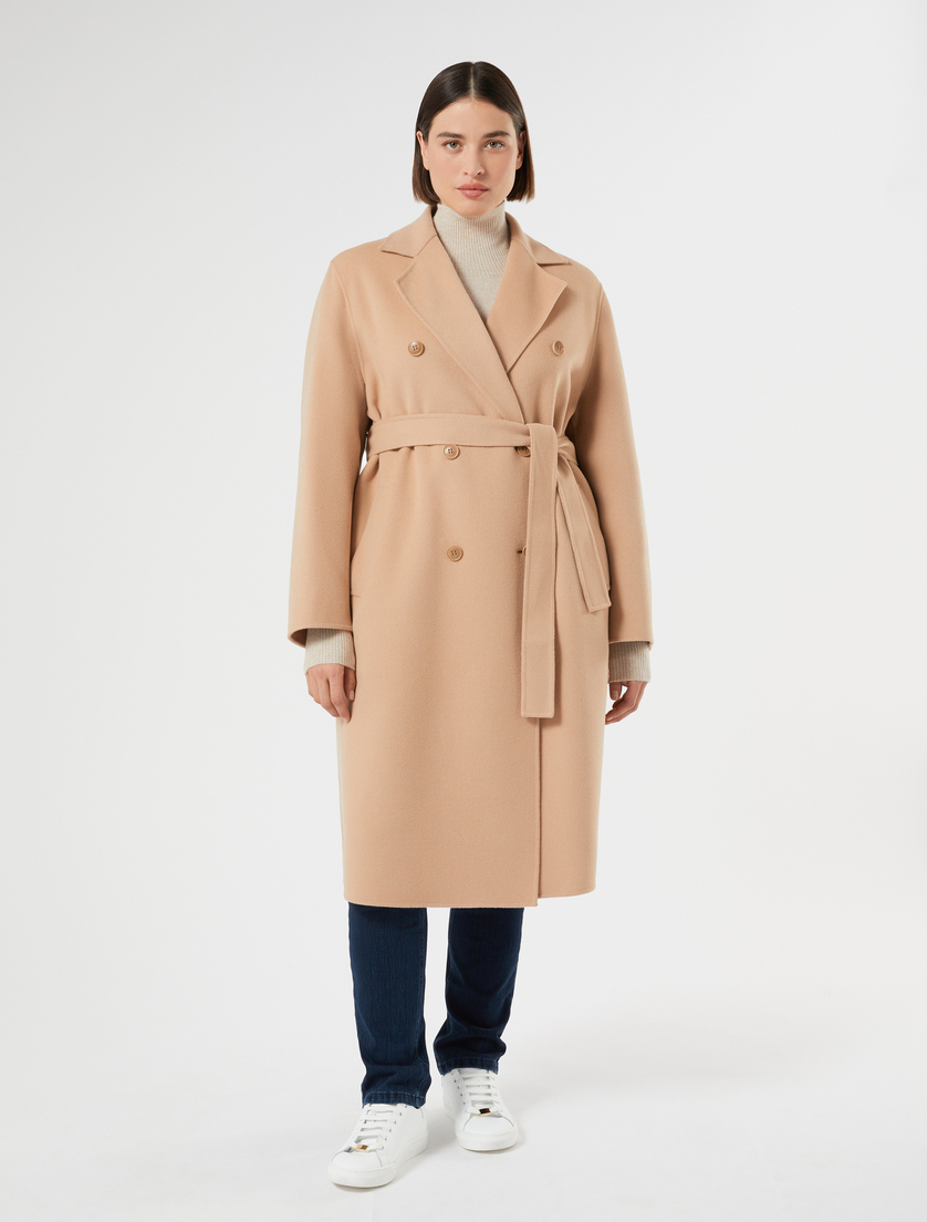 Double-faced wool-blend coat - POWDER - Marina Rinaldi - 3