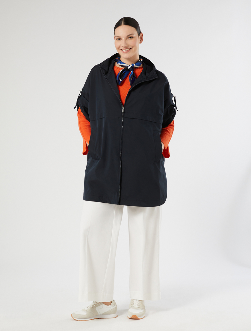 Water-repellent micro twill parka - Marina Rinaldi