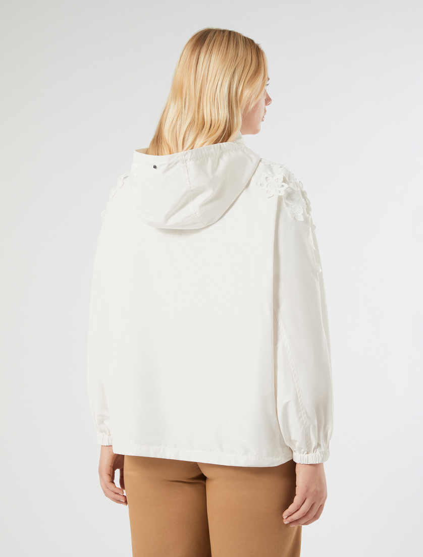 Short faille raincoat - IVORY - Marina Rinaldi - 4