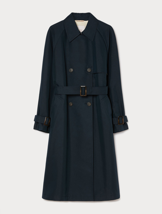 Water-repellent twill trench coat - Marina Rinaldi