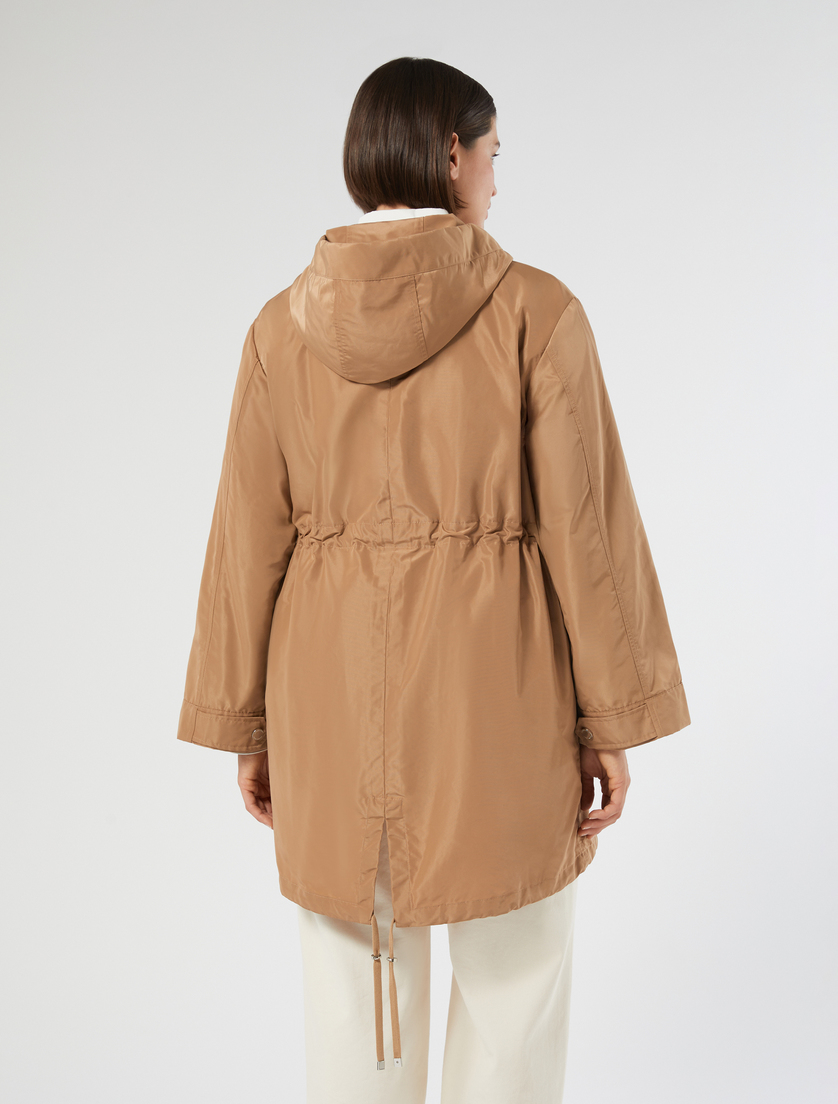 Taffeta parka raincoat - TAWNY - Marina Rinaldi - 4