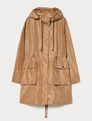 Taffeta parka raincoat - Marina Rinaldi