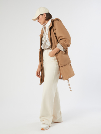 Taffeta parka raincoat - Marina Rinaldi