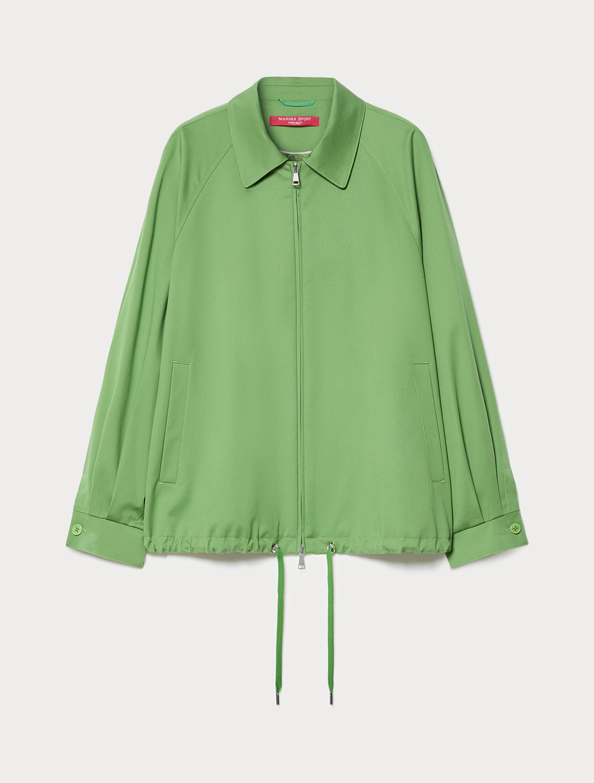 Stretch-Gabardine-Jacke - GRUEN - Marina Rinaldi