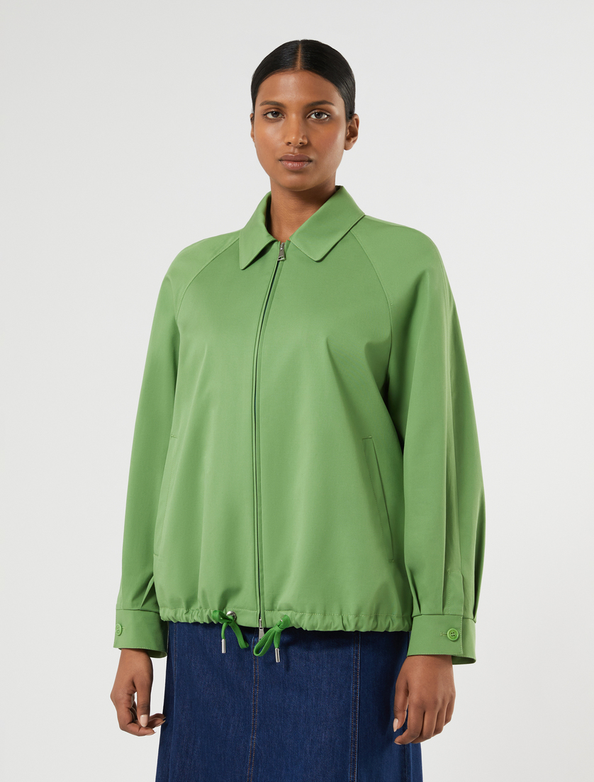 Stretch-Gabardine-Jacke - GRUEN - Marina Rinaldi - 3