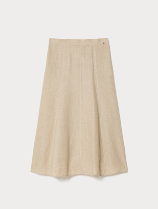 Faded linen skirt - Marina Rinaldi