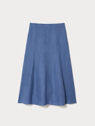 Faded linen skirt - Marina Rinaldi