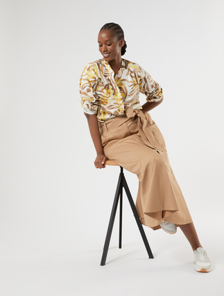 Cotton poplin shirt - Marina Rinaldi