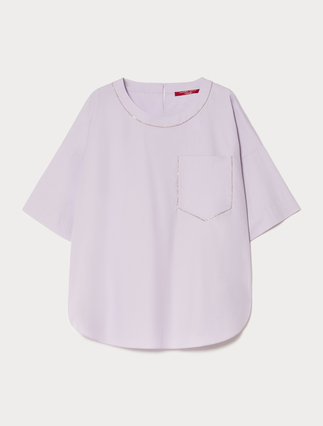 Cotton poplin tunic - Marina Rinaldi