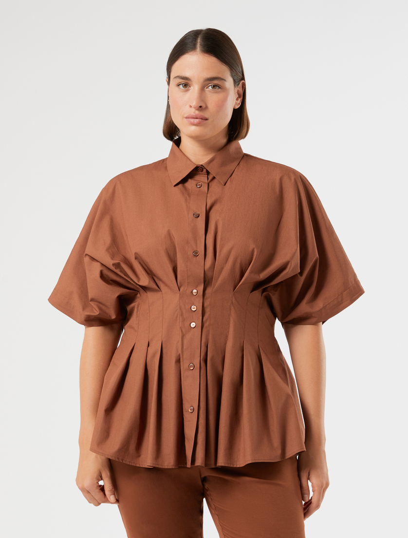 Cotton poplin shirt - FARD - Marina Rinaldi - 3