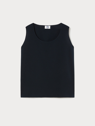 Flowing crêpe top - Marina Rinaldi