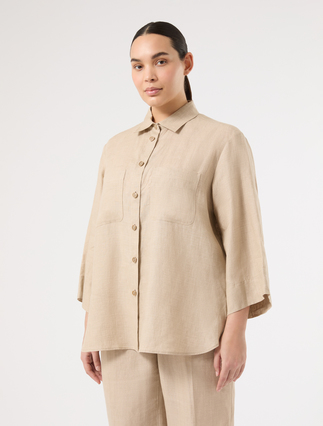 Linen shirt - SAND