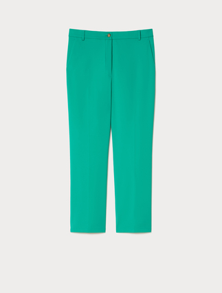 Παντελόνι από βαμβακερό καραβόπανο διπλής όψης - Marina Rinaldi