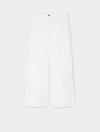 Βαμβακερό καμπαρντινέ παντελόνι - Marina Rinaldi